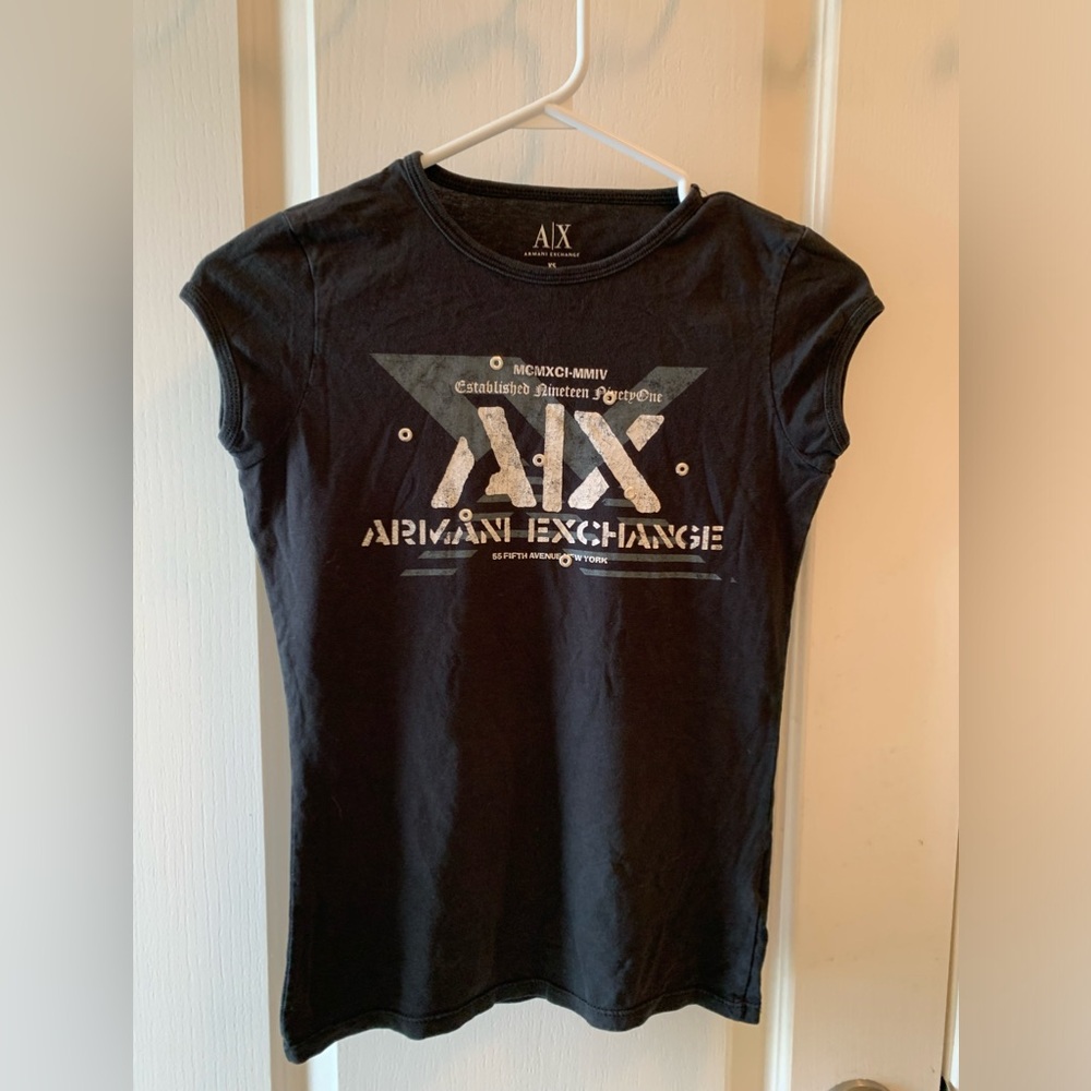 ARMANI EXCHANGE BABY TEE STYLES SHIRT